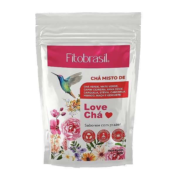 Chá Misto Love Chá (Energizante) 120g - Lançamento