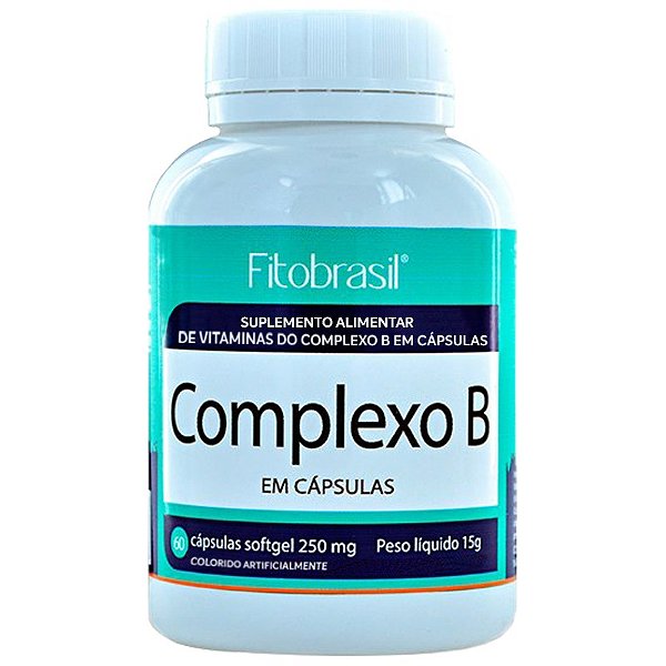 Complexo B Suplemento de Vitaminas - 60 cáps