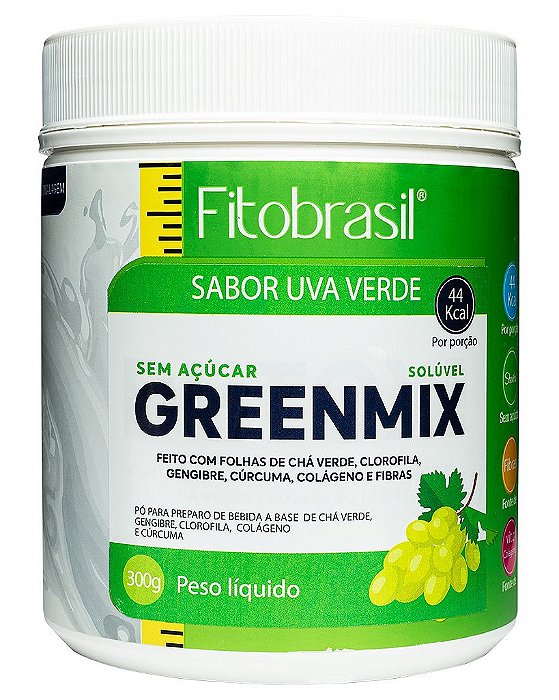 Green Mix sabor Uva Verde 300g