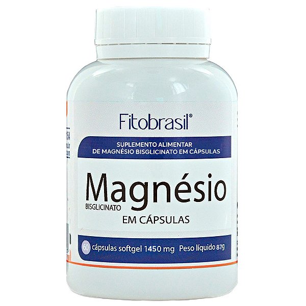 Magnésio Bisglicinato - 60 cáps