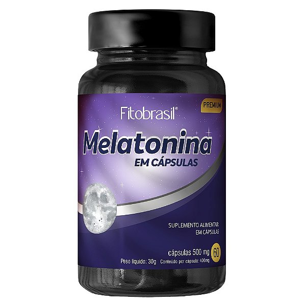 Melatonina - 60 cáps