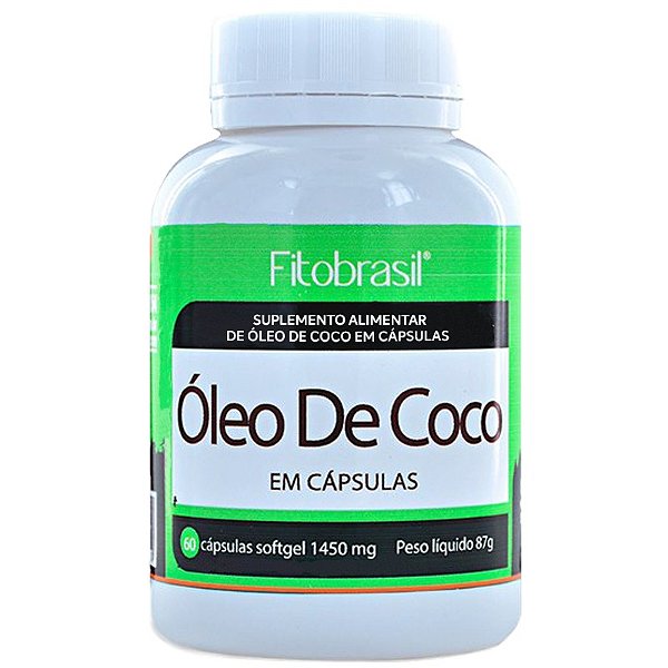 Óleo de Coco - 60 cáps