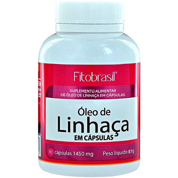 Óleo de Linhaça - 60 cáps