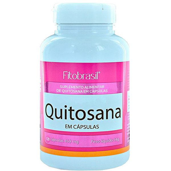 Quitosana - 120 cáps