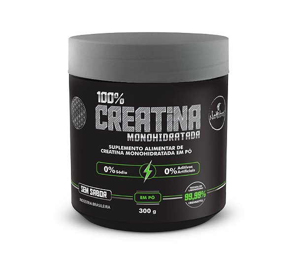 CREATINA MONOHIDRATADA EM PÓ - 300G