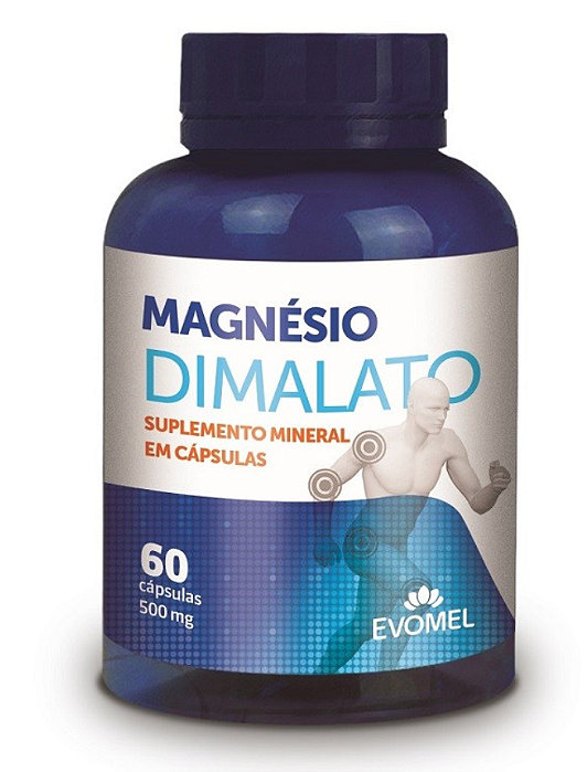 Magnésio Dimalato 60caps 500mg