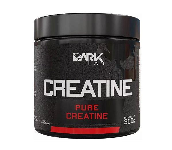 Creatina Monohidratada em Pote 300g 100% Pura Dark Lab