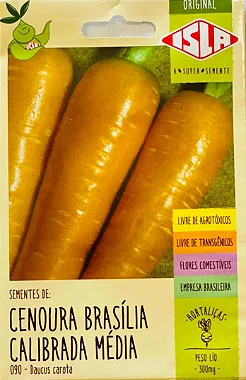 Cenoura Brasília Calibrada Média