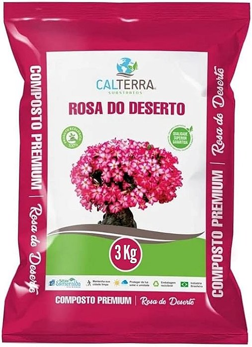 Substrato Rosa do Deserto - 3 kg