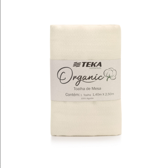 Toalha de mesa - Bege - Teka