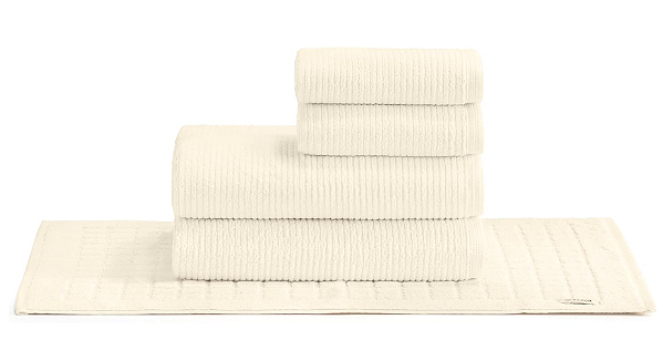 Jogo de Toalhas 05 peças - Organic Bege - Teka