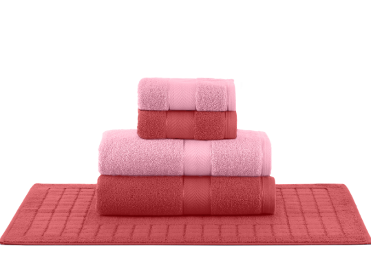 Jogo de Toalhas 05 peças - Duomo Colorido - Teka