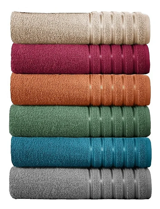 Jogo de toalhas 05 peças - Comfort - Teka