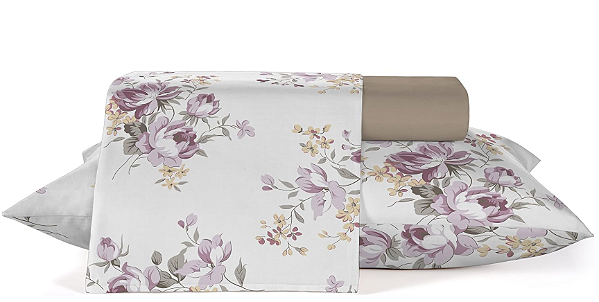 Jogo de Cama Solteiro 03 Peças - Elegance Musseline - Teka