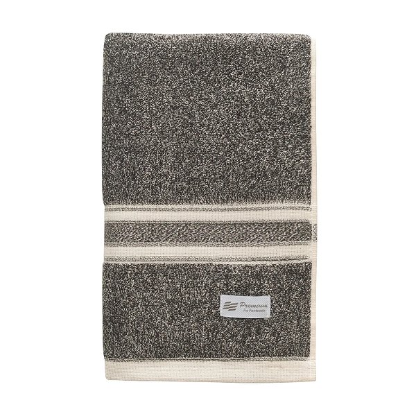 Toalha de Rosto Ambar Teka Cinza