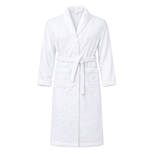 Roupão Feminino Jacquard Adele Microfibra Buettner - BRANCO - M