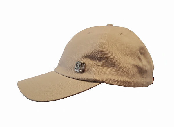 Boné -Dad Hat desestruturado-Cor:Bege