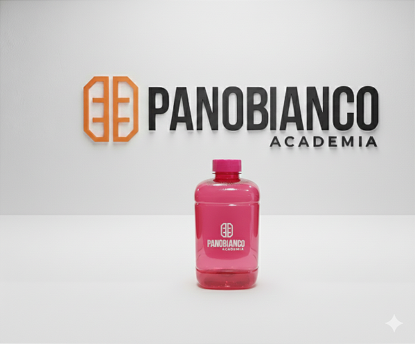 Galão Anatomic Quadrado 950ml-Cor:Rosa
