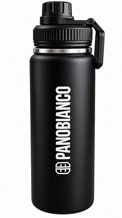 Garrafa Térmica Inox 750 ML-Cor:Preto