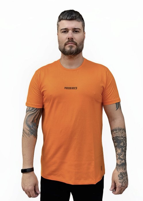 Camiseta TSHIRT (meia malha) - Laranja