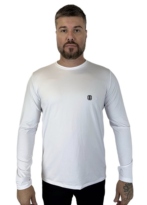 Camiseta Segunda Pele - Manga Longa - Branco