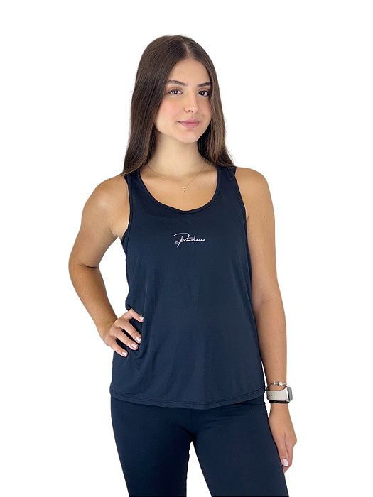 Regata Nadador (Dryfit Furadinho) - Preto