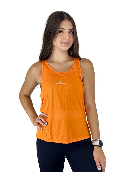 Regata Nadador (Dryfit Furadinho) - Laranja