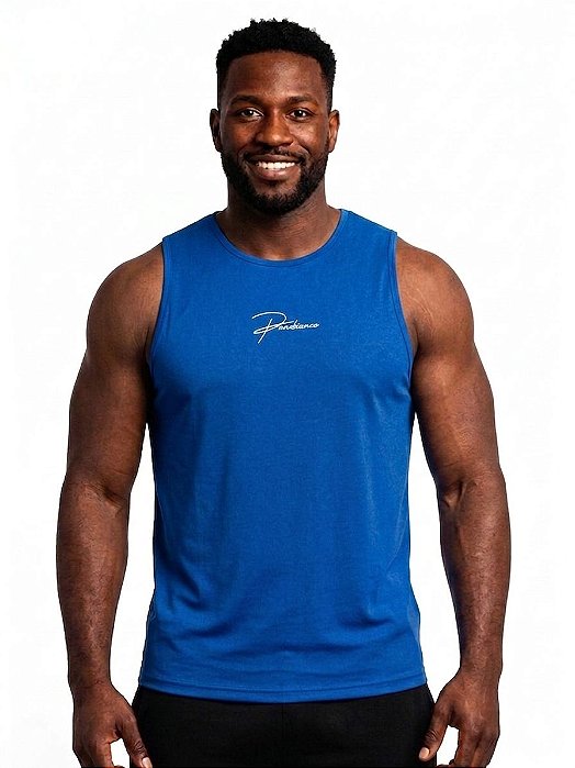 Regata Masculina-Dry Fit-Azul