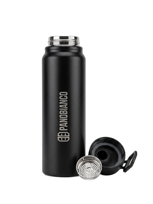 Garrafa Térmica Inox 850 ML-Cor:Preto