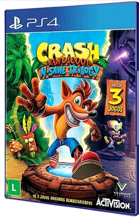CRASH BANDICOOT N. SANE TRILOGY PS4 DIGITAL
