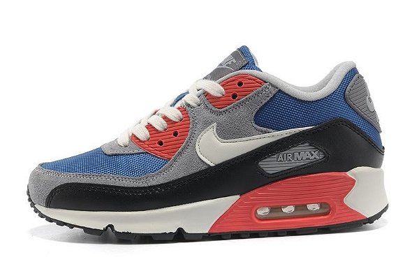 nike air max 90 azul e cinza