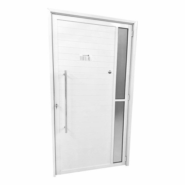 Porta Lambril Com 2 Visores Vidro Mini Boreal Com Puxador Linha 25
