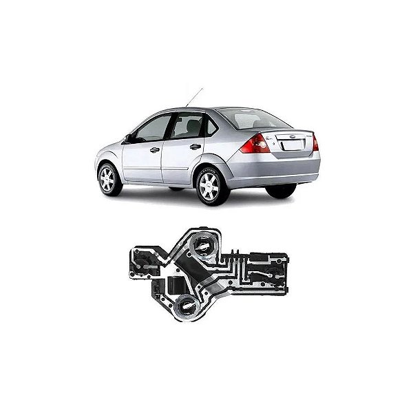 Circuito de Lanterna Soquete Traseira Fiesta Sedan 2002 a 2012