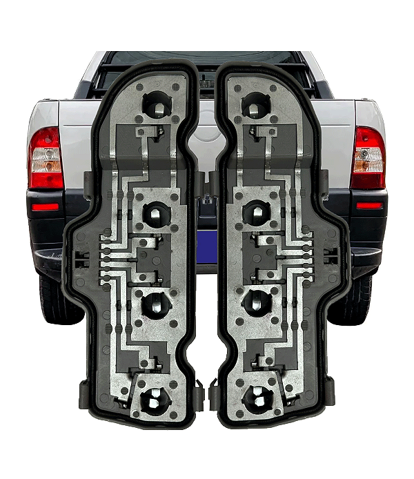 Par Circuito Soquete Lanterna Traseira Strada 2006 A 2012