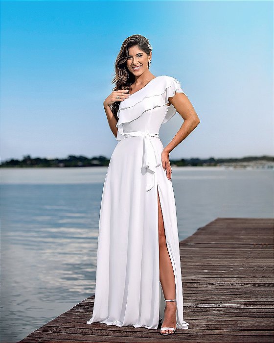 VESTIDO NOIVINHA MANU - BRANCO