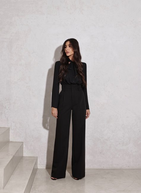 CALÇA ALFAIATARIA PASSANTE DUPLO - PRETO