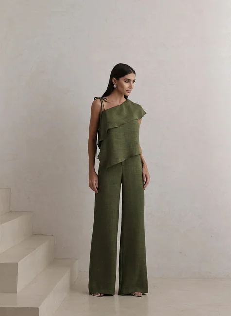 Blusa Assimetrica Conjunto De Festa Plus Size CONJUNTO BLUSA