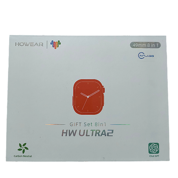 Relógio Inteligente Smartwatch 49mm Com 7 Pulseiras Color