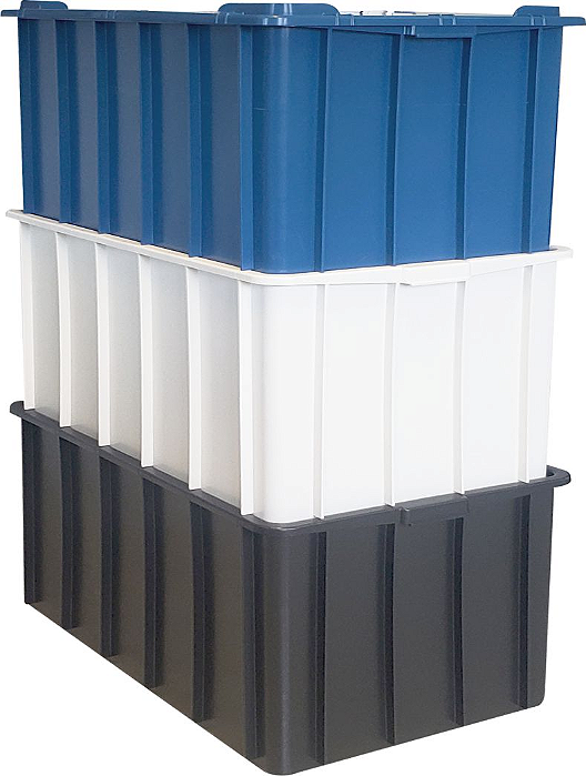 Caixa Plástica C/ Tampa 180L