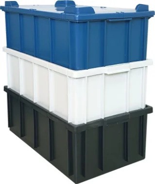 Caixa Plástica C/ Tampa 36L
