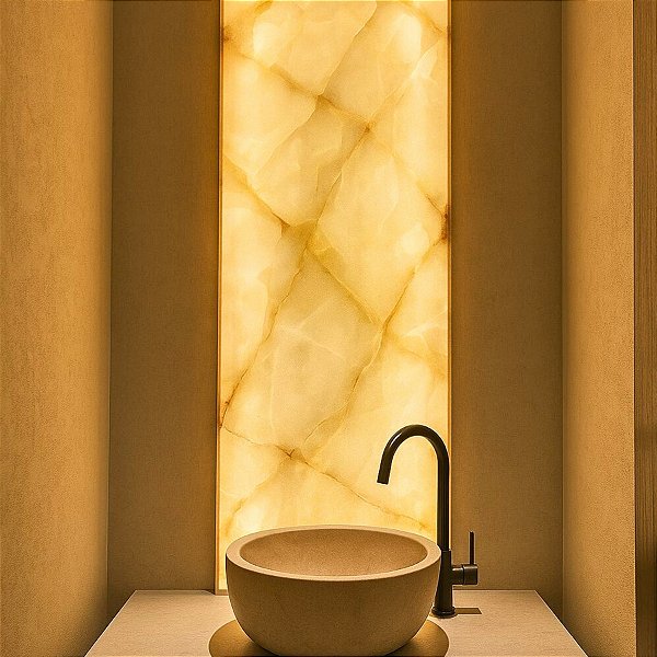 PLACA DE REVESTIMENTO  FLEXÍVEL - MARBLE GOLD