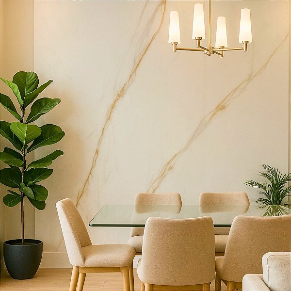 PLACA DE MÁRMORE FLEXÍVEL - MARBLE CALLACATA IDEAS