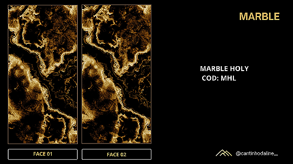 PLACA EFEITO MÁRMORE ÔNIX HOLLY ACETINADO