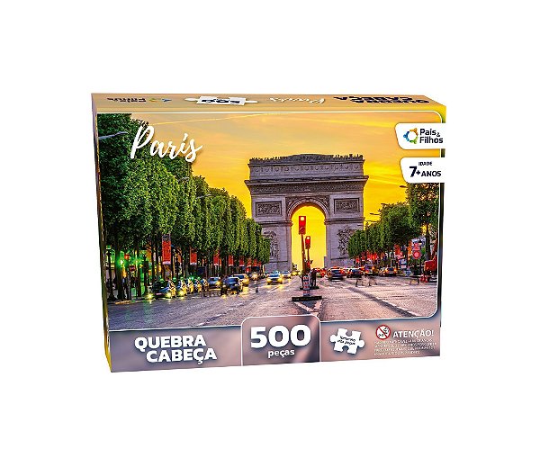 Quebra cabeça Paris - 500 peças