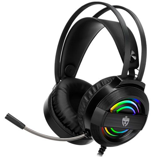 Headset Gamer Eg-320 Garen Fone De Ouvido Led Rgb - Evolut