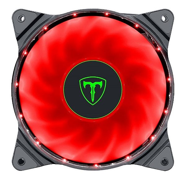 Cooler Fan T-Dagger, 120mm, LED Vermelho- T-TGF300-R