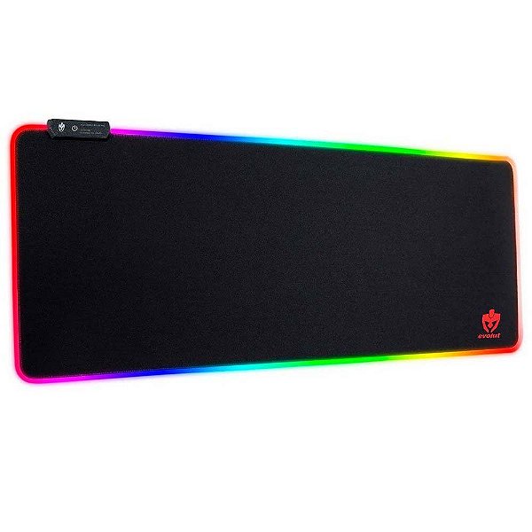 Mouse pad Gamer RGB Evolut EG-411 Grande 70x30cm