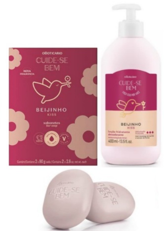 Kit O Boticário Cuide-se Bem Beijinho