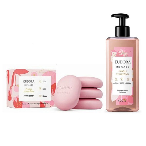 Kit Eudora Instance Frutas Vermelhas