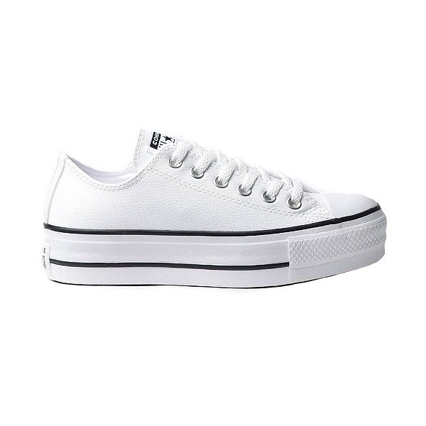 Tênis Converse Chuck Taylor All Star Plataforma - Branco/Preto